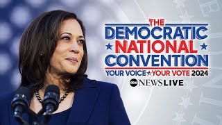 LIVE DNC Day 4 Kamala Harris accepts nomination at Democratic convention [upl. by Ehcar]