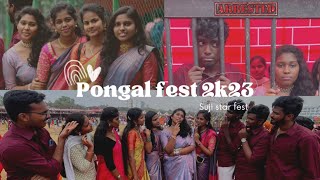 Pongal Fest Saveetha Festival 2k23 Suji Star Fest  3oK Special [upl. by Link]