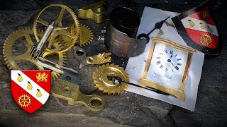 Restoration of a Victorian Carriage Clock [upl. by Ahseinod95]