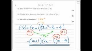 C2  May 2011  Edexcel Core Mathematics 2  Question 1 [upl. by Gunthar418]