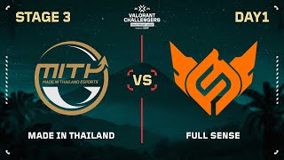 MiTH vs FS VCT Challengers SEA  Split 3  Stage 3 DAY 1 [upl. by Perl]