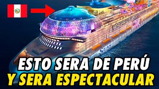 asombroso PRIMER MEGA PUERTO de CRUCEROS  en PERÚ ES UNA REALIDAD [upl. by Doerrer]