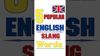 5 Popular British Slang Words [upl. by Emaj]