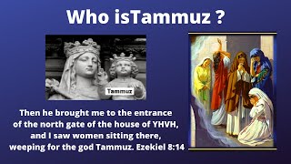 What does the worship of Tammuz have to do with Lent and the Cross [upl. by Anual]