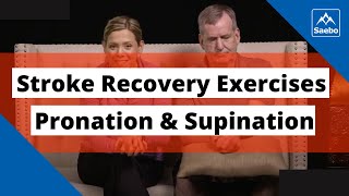 Best Stroke Recovery Passive Exercises  Pronation and Supination [upl. by Wernick]