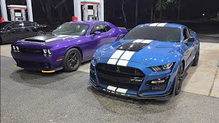 2023 Dodge Demon 170 vs 2021 Shelby GT500 Bolt Ons E85 [upl. by Sirenay935]