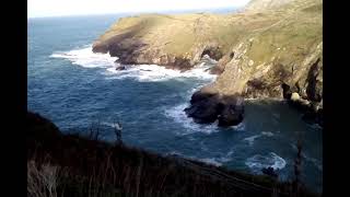 tintagel casle ruins [upl. by Aticnemrac680]