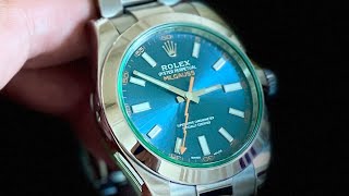 Why The Rolex Milgauss ZBlue Has THE Best Blue dial [upl. by Sitnerp]