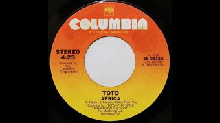 Toto – Africa 1982 [upl. by Amzaj]