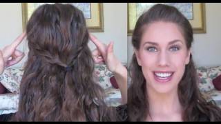 Back To School Hairstyles  Enchanted Boho Braid  Updo Tutorial [upl. by Winikka]