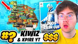 I Played My Best Duo Tournament Ever In Chapter 5 Fortnite Duo Cash Cup [upl. by Eisso]