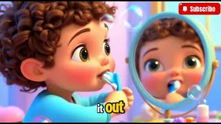 Brush Brush Little Smiles  Fun Tooth Brushing Song for Kids 🪥✨ [upl. by Aneger452]