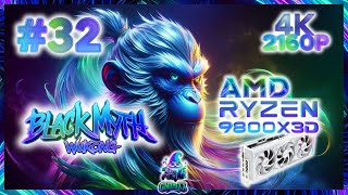 Black Myth Wukong Let´s Play mit dem 9800X3D und der RTX 4090 32 4K [upl. by Leuneb]