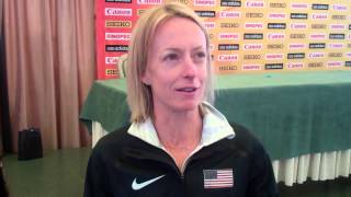 Deena Kastor at 2013 World Cross Country Championships [upl. by Fin]