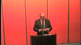 Hayward 2001 lecture 1 Richard Longenecker [upl. by Shriner]