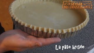 Comment réaliser une pâte brisée [upl. by Ymmaj748]