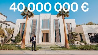 40 MILLIONS  Visite dune Villa de Prestige à Dubaï [upl. by Rehsa]