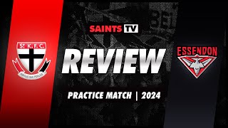 St Kilda v Essendon  2024 AFL Practice Match REVIEW [upl. by Fremont]