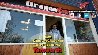 Introducing the UKs cheapest tackle shop Dragon Carp Direct opens a new store in Tamworth [upl. by Leirej]