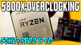 I Overclocked My Ryzen 7 5800X Using Precision Boost Overdrive 2 and Curve Optimizer [upl. by Palla]