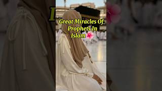 Great Miracles Of Prophets In Islamshortsfeed whatsappstatus [upl. by Peterson868]