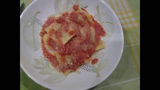 Ricetta ravioli con ripieno di carne [upl. by Hanschen]