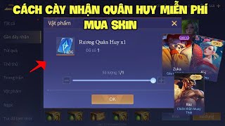 Liên Quân  Tiết Lộ Cách Nhận Quân Huy Và Skin Miễn Phí Mới Nhất 2024 Trên Điên Thoại [upl. by Mairhpe]