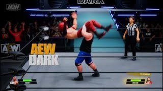 AEW DARK MACHO T VS JOHN BLUD [upl. by Ribal]