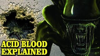 XENOMORPH ACID BLOOD EXPLAINED  WHAT DO ALIENS EAT LORE AND HISTORY [upl. by Ikkela247]