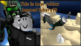 This is how Roblox banned tubers93 Most popular [upl. by Eybba]