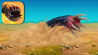 Death Worm  Gameplay Trailer IosAndroid [upl. by Akialam]