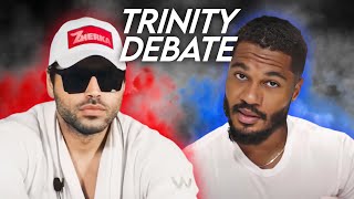 YOUNG DON DEBATES JON ZHERKA ON THE TRINITY PT 1 stream youngdon bible religion debate jesus [upl. by Ulu768]