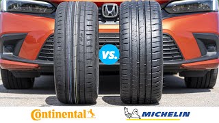 Michelin Pilot Sport 4S vs Continental ExtremeContact Sport 02  In Depth Review [upl. by Trovillion313]