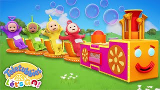 Tiddlytubbies  Custard Train Adventure  Teletubbies Let’s Go Brand New Complete Episodes [upl. by Esinnej]