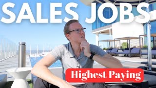 The Best Sales Industries to Work In  Highest Paying Sales Jobs [upl. by Drahsar]