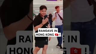 RAMDAVE IN HONG KONG 🇭🇰🥰 davemanalastas techram batangkargador shorts [upl. by Berni399]