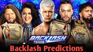 WWE Backlash 2024 All Confirmed Matches amp Results Predictions 🔥 [upl. by Chico218]