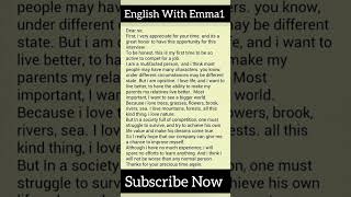 How to Introduce Yourself in English  Self Introduction in Interview  shorts [upl. by Wandie]