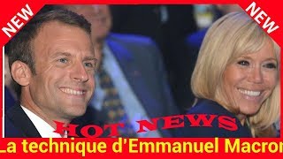 La technique d’Emmanuel Macron et sa femme Brigitte pour échapper aux paparazzi [upl. by Eckardt]