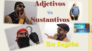 Adjetivos que se vuelven Sustantivos en INGLÉS [upl. by Hurless]