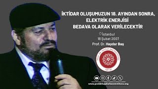 İktidar Oluşumuzun 18 Ayından Sonra Elektrik Enerjisi Bedava Olarak Verilecektir [upl. by Suoirrad]