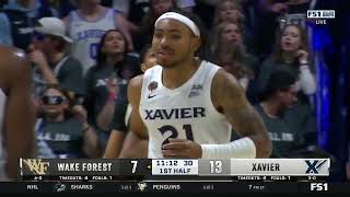 Xavier vs Wake Forest  20241116  NCAAB Game [upl. by Reinertson]