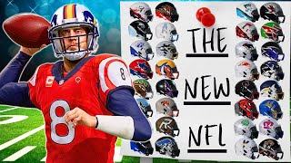 I Relocated All 32 NFL Teams amp Started Over with a Fantasy Draft [upl. by Dione]