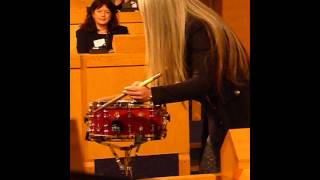 Evelyn Glennie Performing at the International Womens Day Conference in Aberdeen 2014 [upl. by Amo]