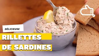 Délicieuse recette de rillettes de sardines archi simple [upl. by Tollman]