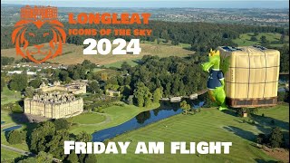 Longleat Icons Of The Sky 2024  Friday AM Launch [upl. by Anivol]