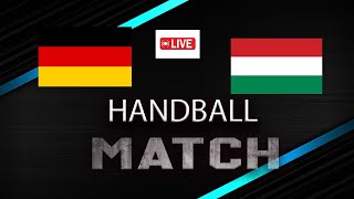 Germany vs Hungary handball friendly match 2024 [upl. by Atinhoj]