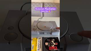 PLAYSTATION Evolution  shorts playstation ps1 ps2 ps3 ps4 ps5 [upl. by Ijar]