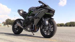 Kawasaki H2R Track Test [upl. by Razid]