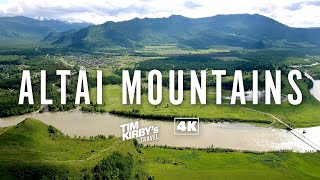 The Altai 4K drone video Amazing nature scenery  Travel to Russia [upl. by Oramug]